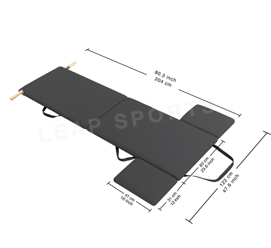 LEAP SPORTS Pilates Folding Mat