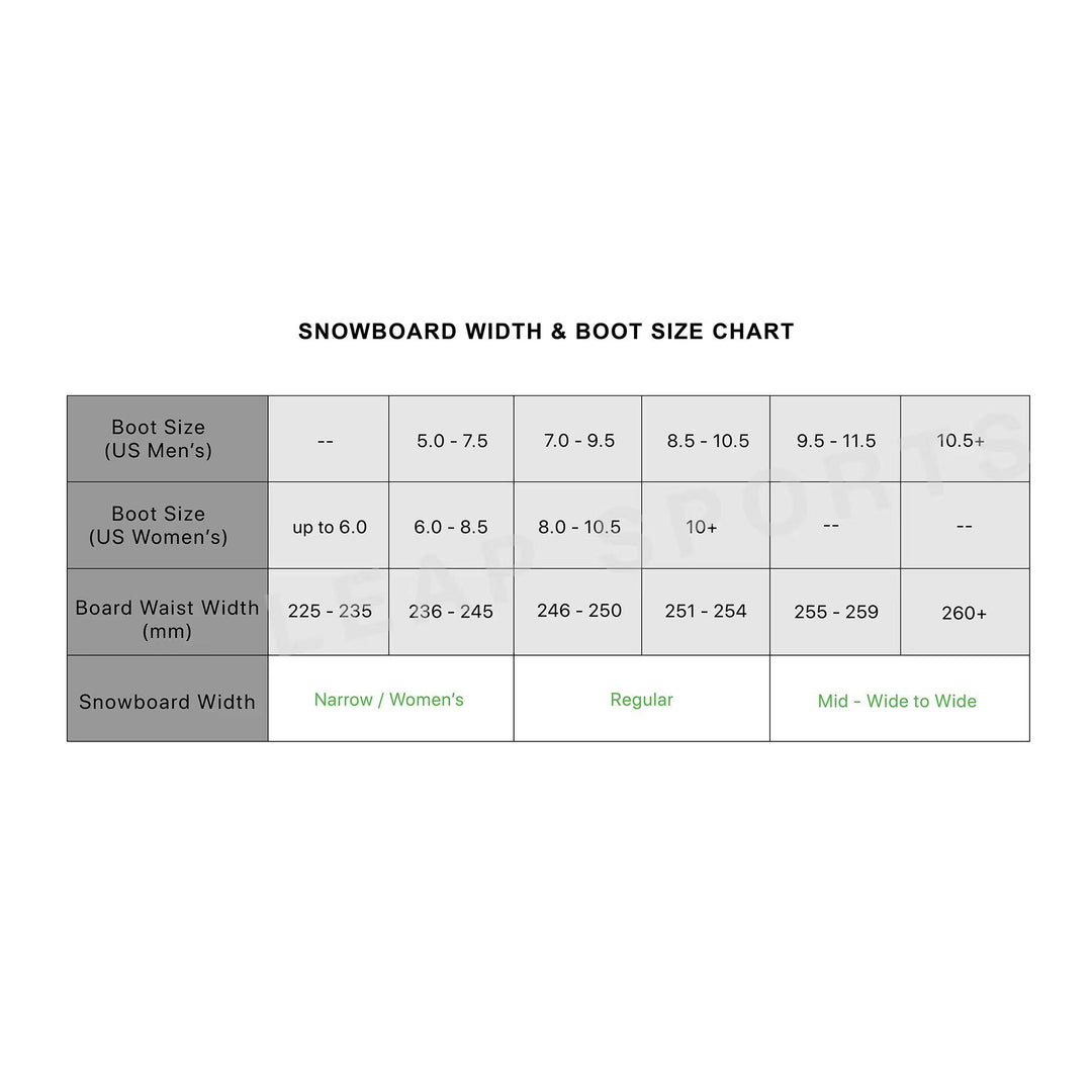 Swallowtail Snowboard YWXB