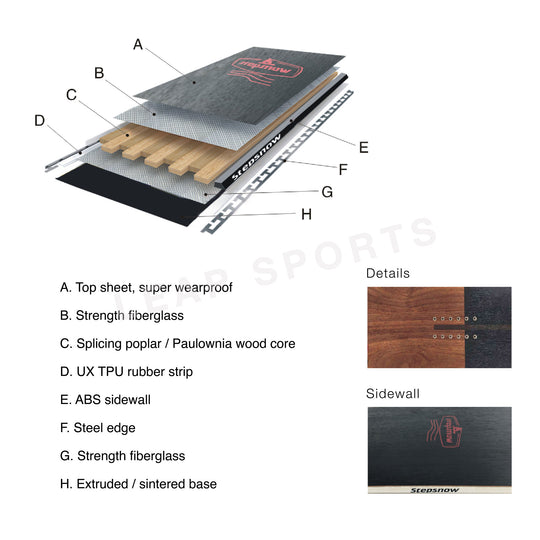 Swallowtail Snowboard YWXB